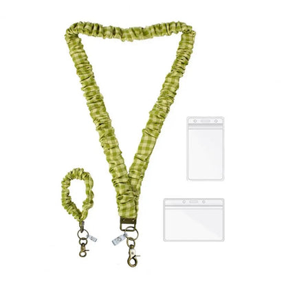 Retractable ID Badge Lanyard Set