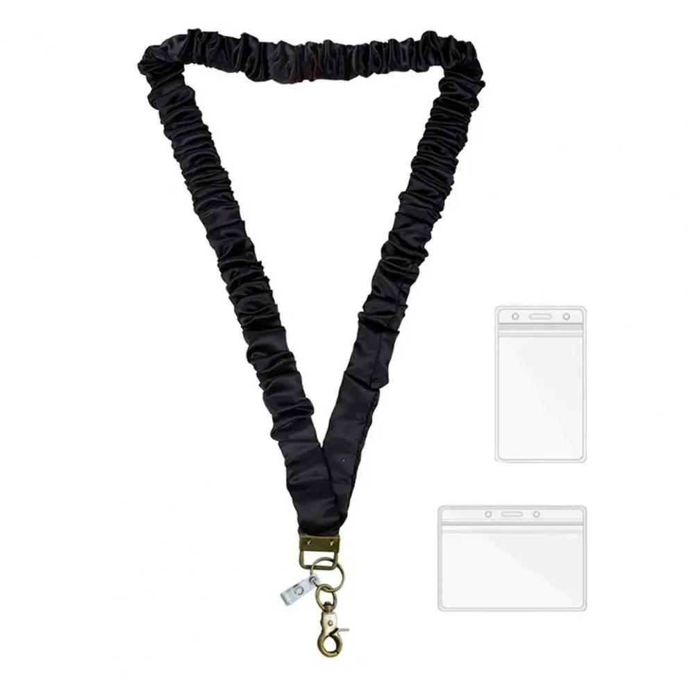 Retractable ID Badge Lanyard Set