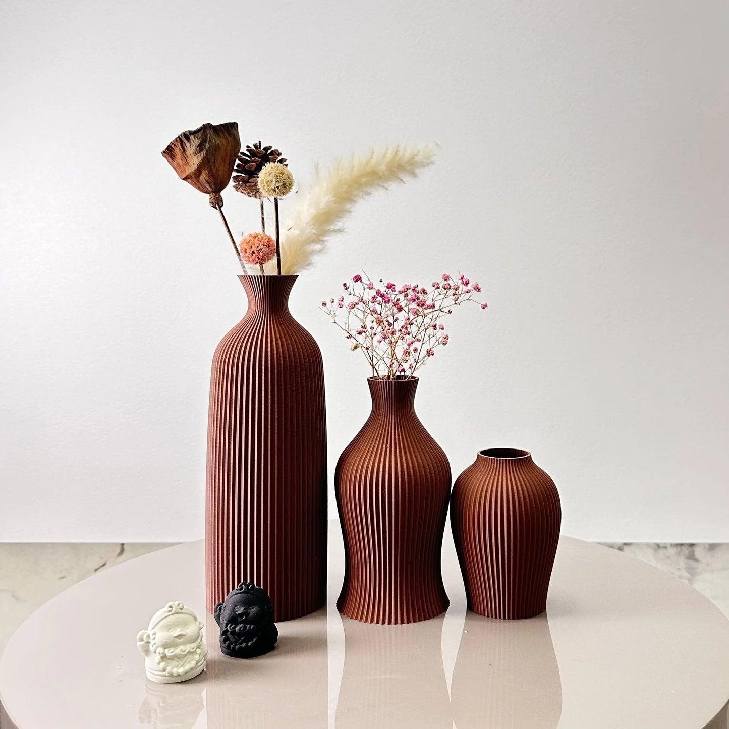Artistic Decorative Vase 3-Piece Set