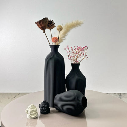 Artistic Decorative Vase 3-Piece Set