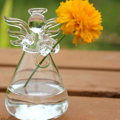 Angelic Glass Hydroponic Floral Vase