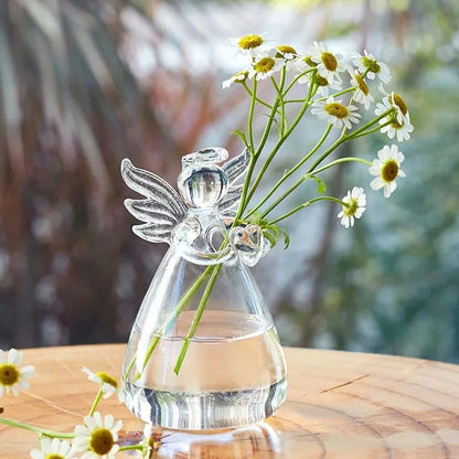 Angelic Glass Hydroponic Floral Vase