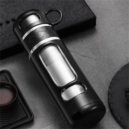 520ML Tea Water Separation Glass Bottle