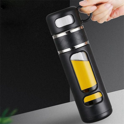 520ML Tea Water Separation Glass Bottle