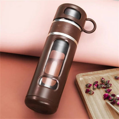 520ML Tea Water Separation Glass Bottle