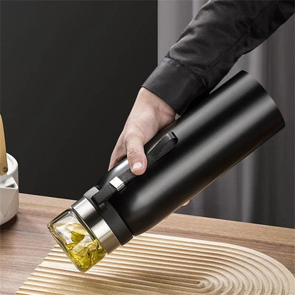 Large Capacity 304 Stainless Steel Tea Infuser Vacuum Flask