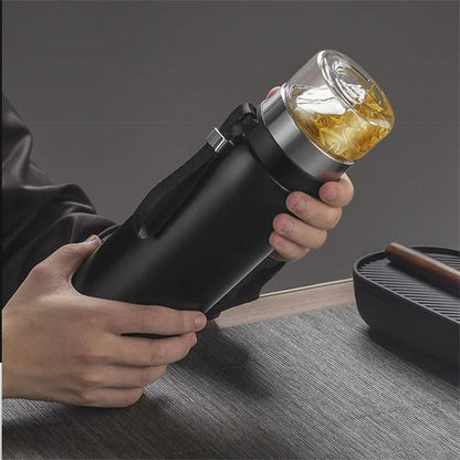 Large Capacity 304 Stainless Steel Tea Infuser Vacuum Flask