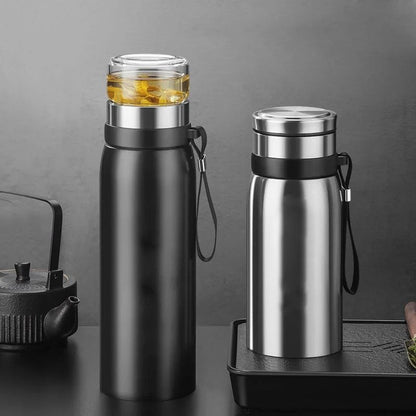 Large Capacity 304 Stainless Steel Tea Infuser Vacuum Flask