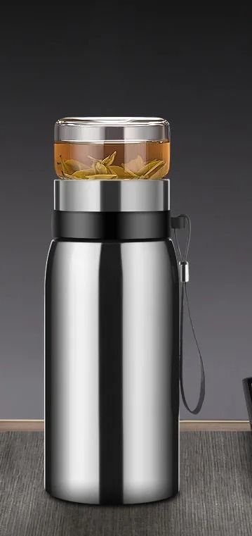 Large Capacity 304 Stainless Steel Tea Infuser Vacuum Flask