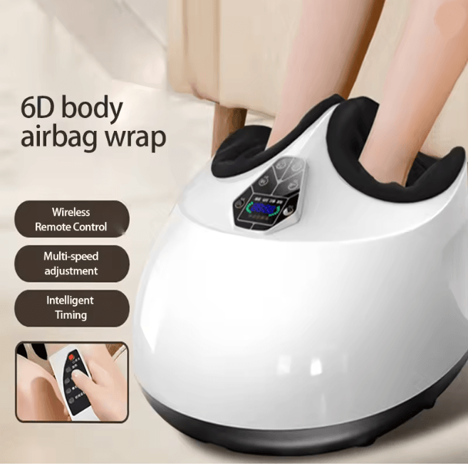 Foot Massager with Heat Vibration and Deep Kneading Relief