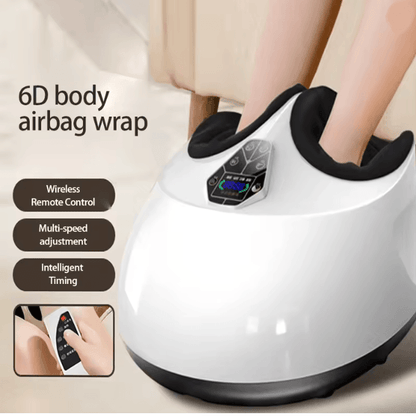 Foot Massager with Heat Vibration and Deep Kneading Relief