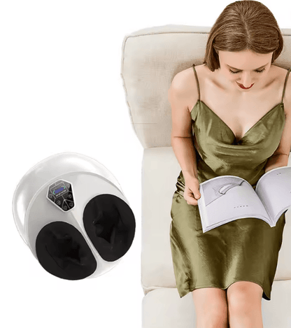 Foot Massager with Heat Vibration and Deep Kneading Relief