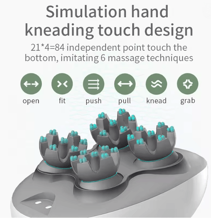 Electric Scalp Head Massager with Vibration Waterproof Wireless Design