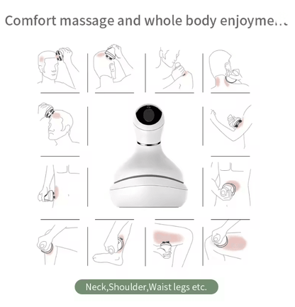 Electric Scalp Head Massager with Vibration Waterproof Wireless Design