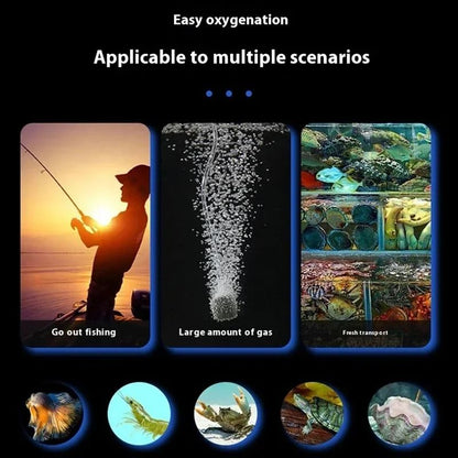 Silent USB Aquarium Air Pump – Portable 5V 1W Mini Oxygenator for Professional Fish Tank Aeration
