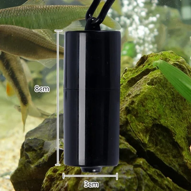 Silent USB Aquarium Air Pump – Portable 5V 1W Mini Oxygenator for Professional Fish Tank Aeration