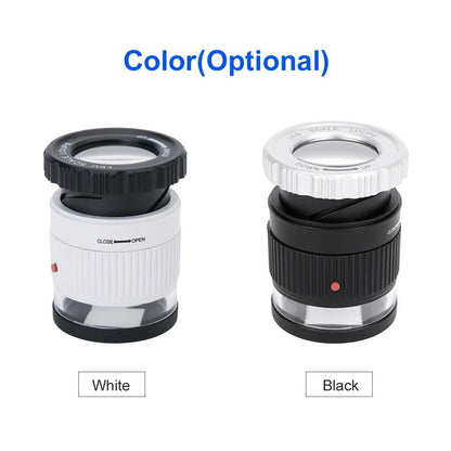 Professional 30X Precision LED Scale Loupe