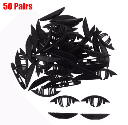 50 Pairs Woodworking Lamino Invisible Connectors P14 P15 2 in 1 Fasteners for Plywood Slotting Machines