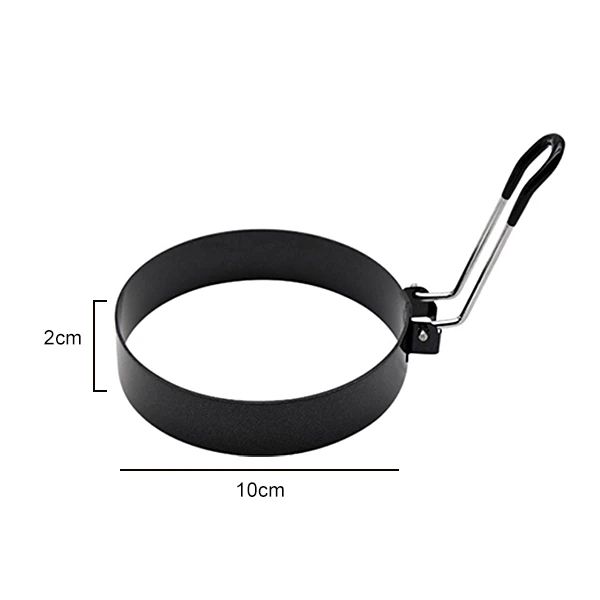 Stainless Steel Egg Frying Ring – Nonstick Pancake Mold Ring for Perfect Eggs & Breakfast