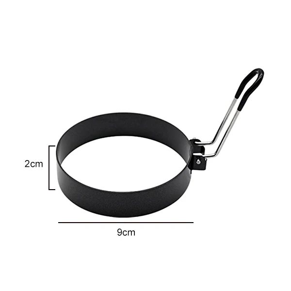 Stainless Steel Egg Frying Ring – Nonstick Pancake Mold Ring for Perfect Eggs & Breakfast