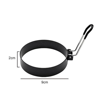 Stainless Steel Egg Frying Ring – Nonstick Pancake Mold Ring for Perfect Eggs & Breakfast