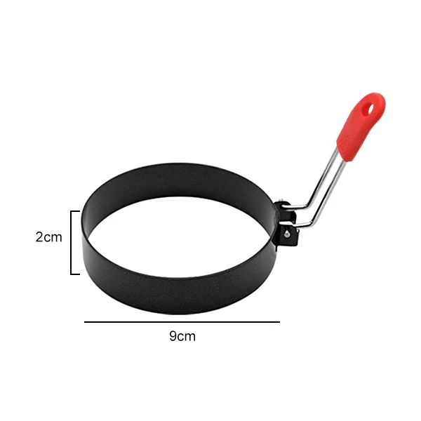 Stainless Steel Egg Frying Ring – Nonstick Pancake Mold Ring for Perfect Eggs & Breakfast