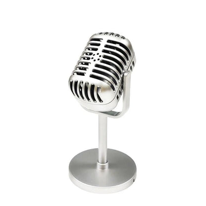 Vintage Style Retro Microphone Prop