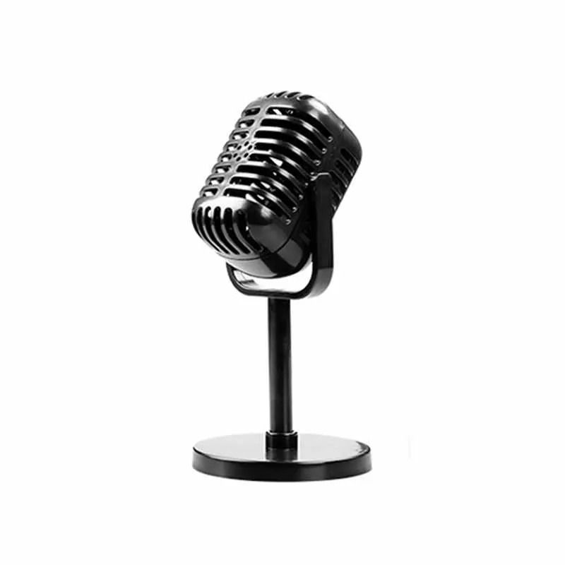 Vintage Style Retro Microphone Prop