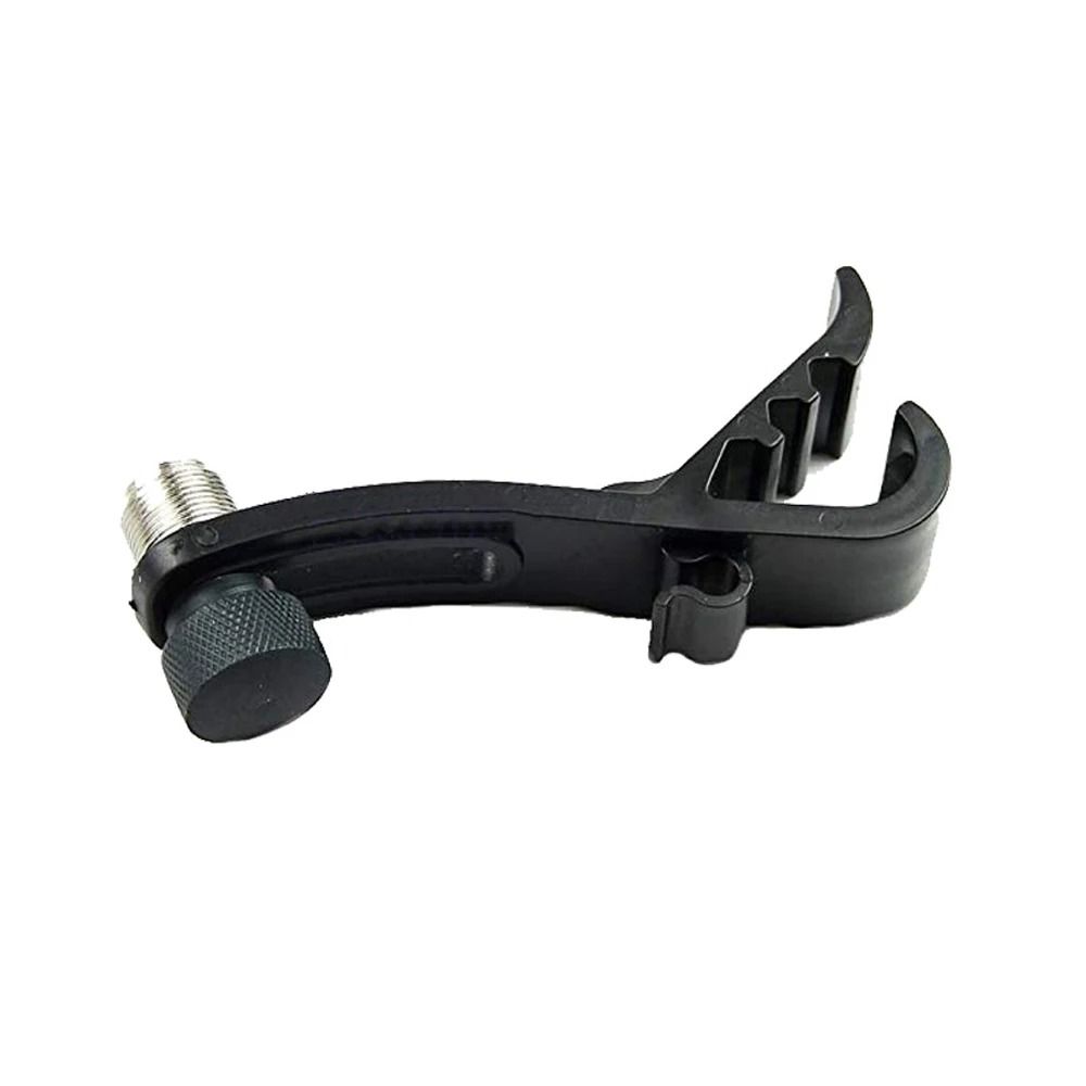 Adjustable Drum Rim Microphone Clamp with Shock Absorption