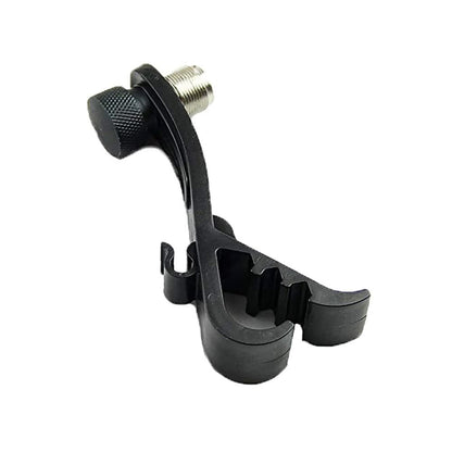 Adjustable Drum Rim Microphone Clamp with Shock Absorption