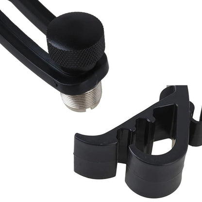 Adjustable Drum Rim Microphone Clamp with Shock Absorption