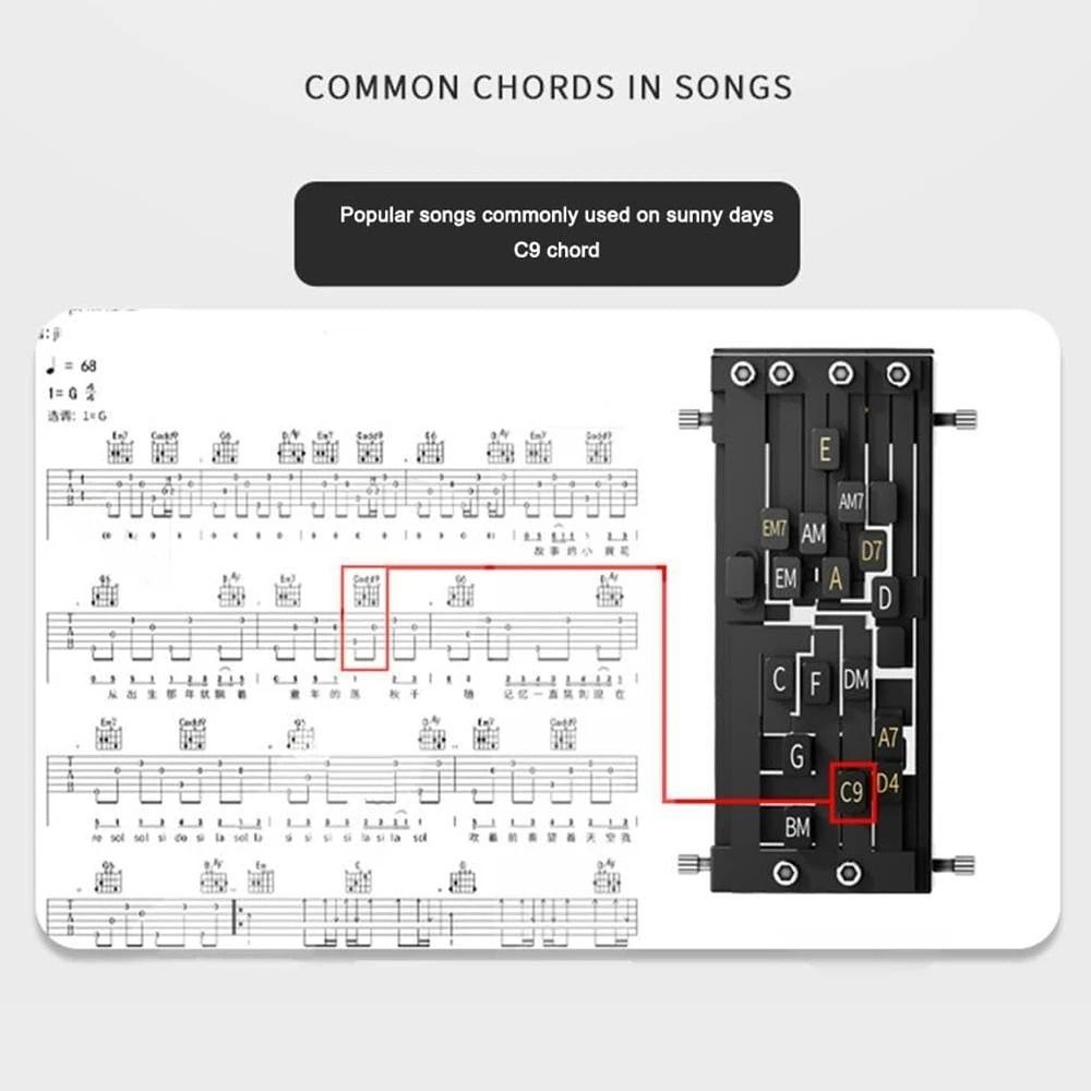 Professional Guitar Chord Assistant Learning System