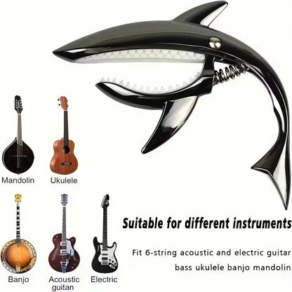 Professional Shark Zinc Alloy Guitar Capo