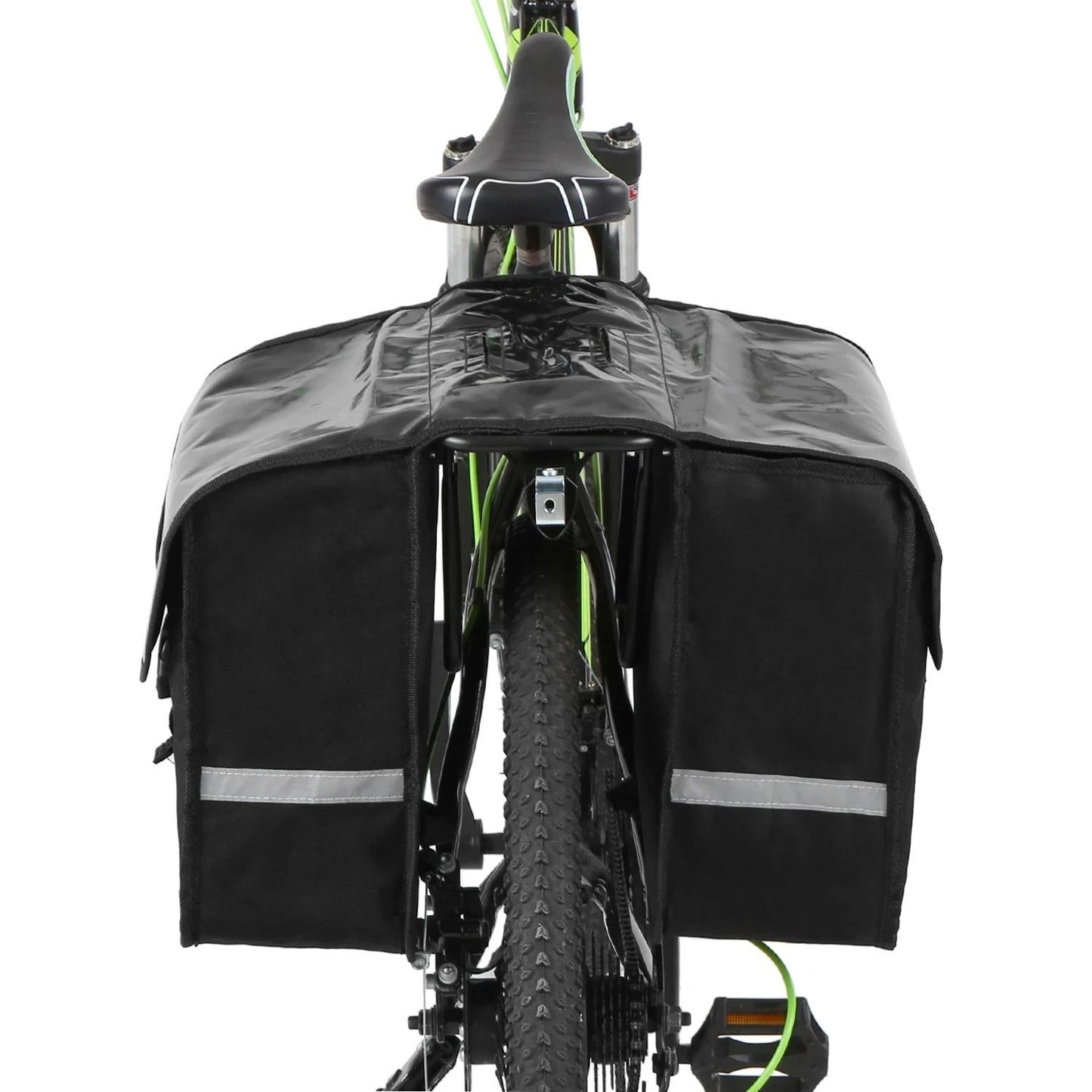 28L Water Resistant Bicycle Rear Seat Trunk Bag – Large Capacity Bike Pannier for Commuting