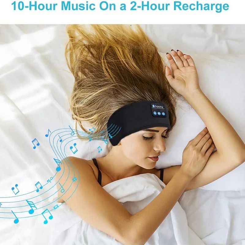 Professional Wireless Sleep Headphones and Ultra-Soft Bluetooth Music Eye Mask