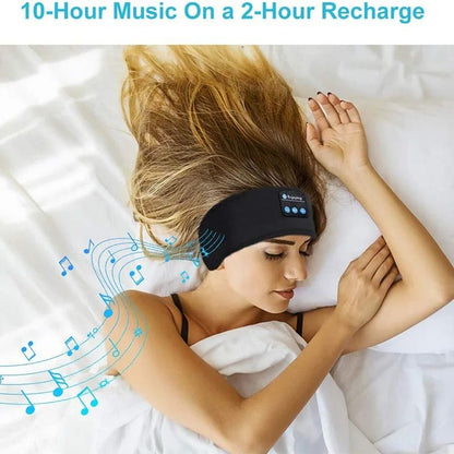 Professional Wireless Sleep Headphones and Ultra-Soft Bluetooth Music Eye Mask