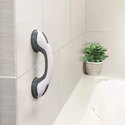 UltraGrip Dual-Lock Suction Shower Grab Bar - Portable Bathroom Safety Handle