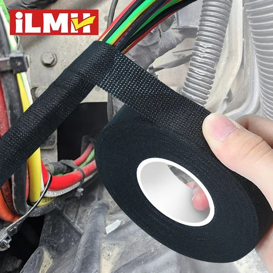 High Temperature Wire Harness Tape for Engine Bay Wiring Wrap, Abrasion Protection and Noise Reduction