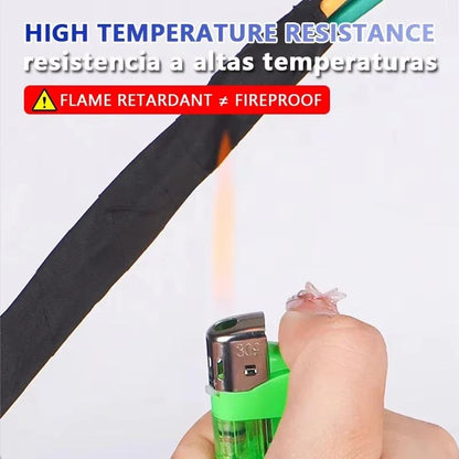 High Temperature Wire Harness Tape for Engine Bay Wiring Wrap, Abrasion Protection and Noise Reduction