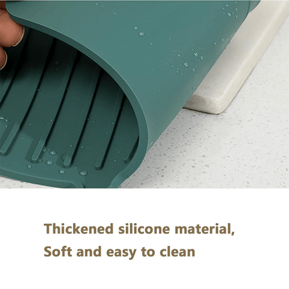 Silicone Faucet Splash Pad Countertop Protector Mat for Kitchen and Bathroom