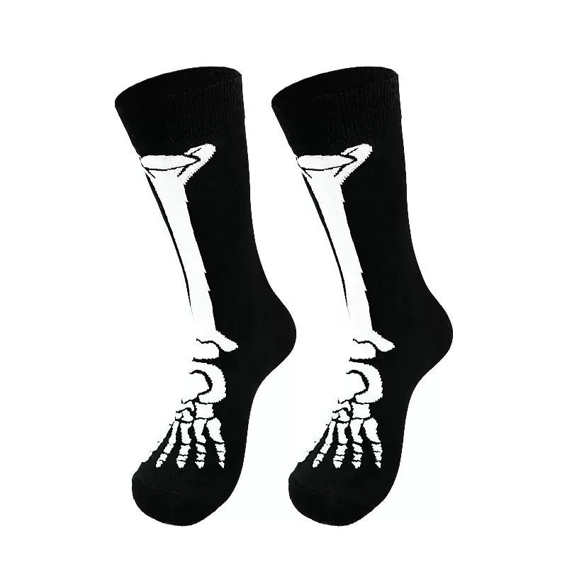 Long Skeleton Gloves for Halloween Costumes – Skeleton Hand Gloves for Cosplay Parties