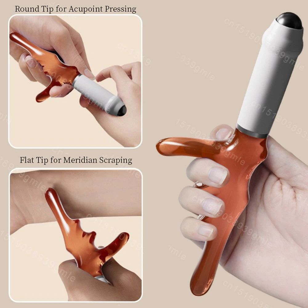Trigger Point Acupressure Massage Stick Deep Tissue Manual Back and Foot Tool