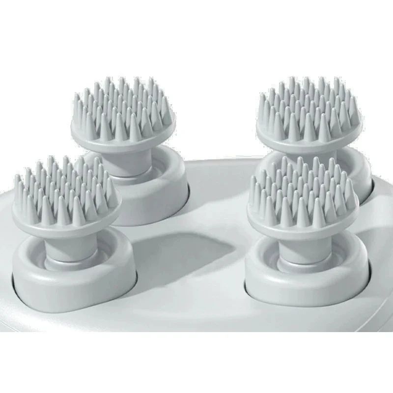 Electric Head Massager USB Rechargeable Scalp Massager for Deep-Kneading Neck & Shoulder Relief