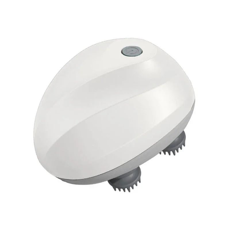 Electric Head Massager USB Rechargeable Scalp Massager for Deep-Kneading Neck & Shoulder Relief