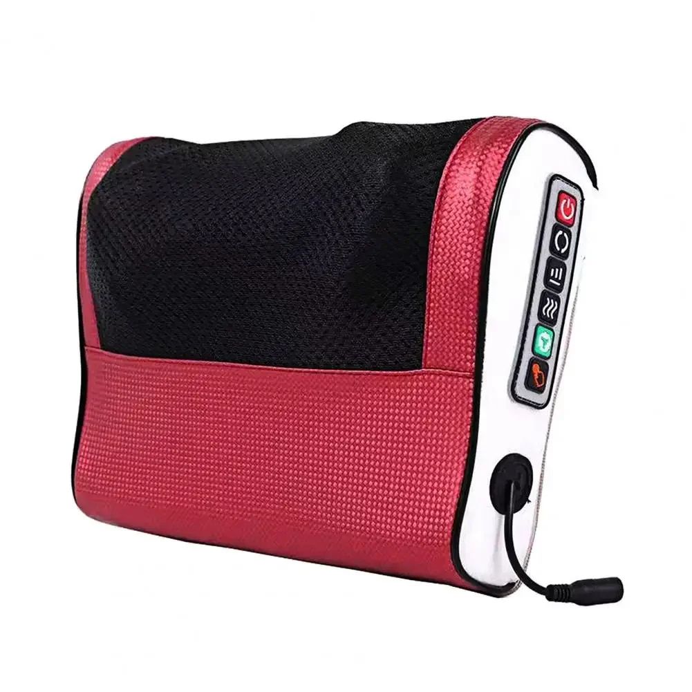 Deep-Knead Heated Neck & Shoulder Massager Pillow neck and shoulder massager with heat, back massage pillow,