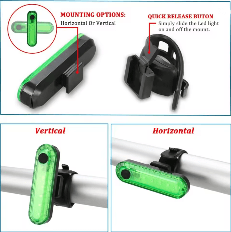 Rechargeable LED Marine Navigation Light for Boat Kayak and Sailboat