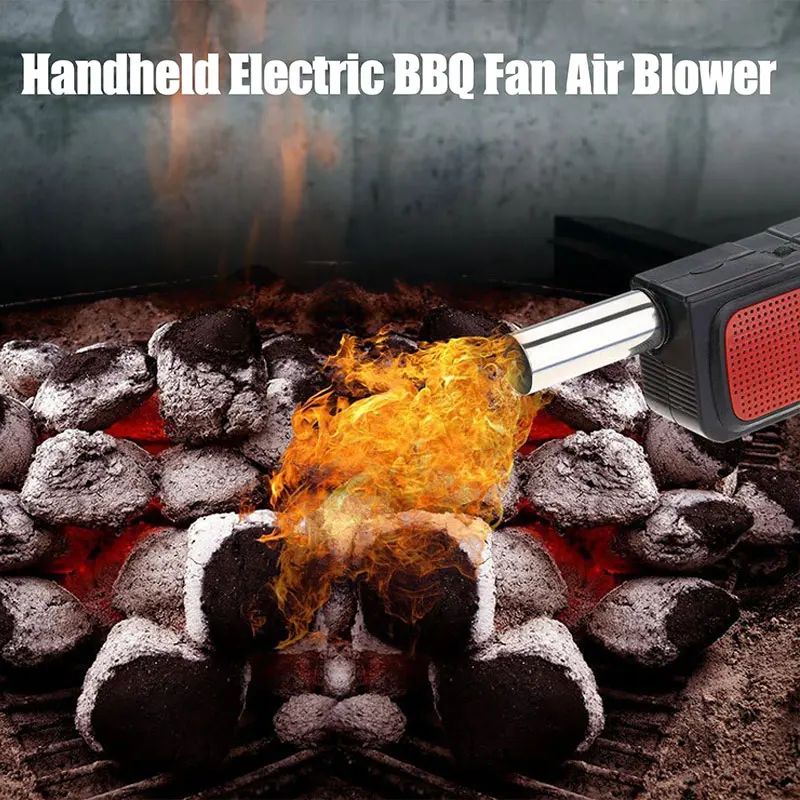 Portable Electric BBQ Fan – Lightweight Handheld Grill Air Blower for Faster Fire Starting