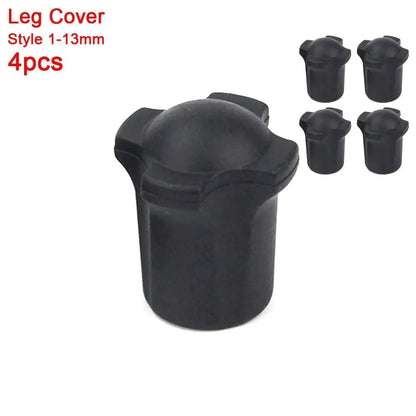 Moon Camping Chair Leg Covers Set | Anti-Slip Foot Caps & Connectors | Removable Anti-Sag Chair Leg Protectors