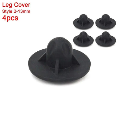 Moon Camping Chair Leg Covers Set | Anti-Slip Foot Caps & Connectors | Removable Anti-Sag Chair Leg Protectors