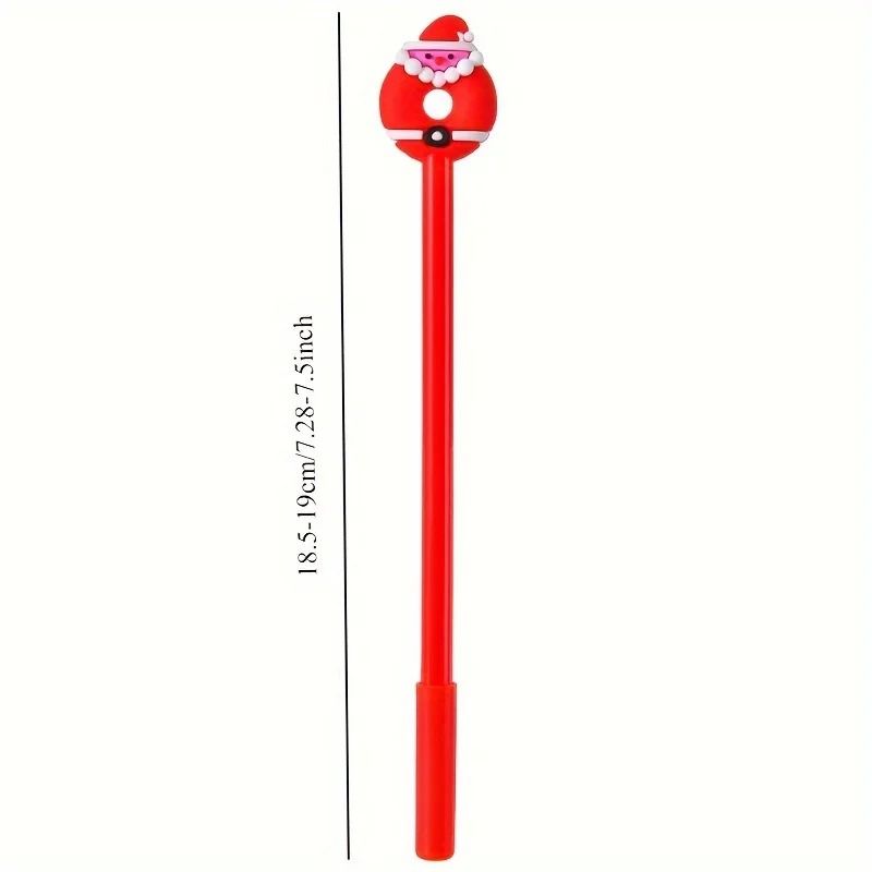 Festive Holiday Christmas Ballpoint Pen Set